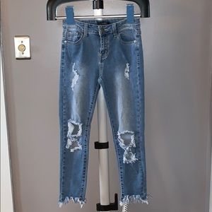 F21 Frayed Jeans